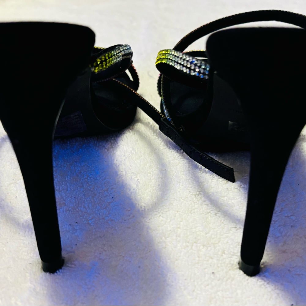 BRAND NEW Sparkly Heels By STEVE MADDEN - Size 8M - Heel Height 4 Inches - box 7 - Picture 8 of 8